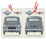 Morris Minor Series MM 1951-52 Air Freshener